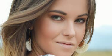 A woman is irresistible to men.