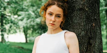 Woman who is getting chronic headaches, that aren't just stress.