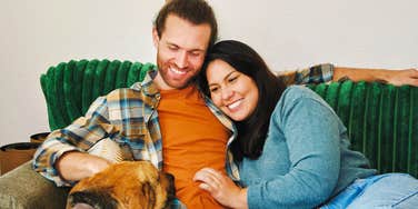 Couple in love that has a soulmate bond. 