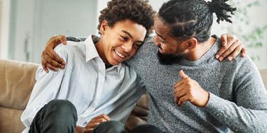 Parent raising respectful child. 