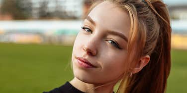 young attention-seeking woman who needs validation from others