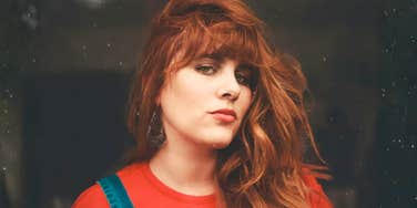 Confident individual with traits that make them appear intimidating