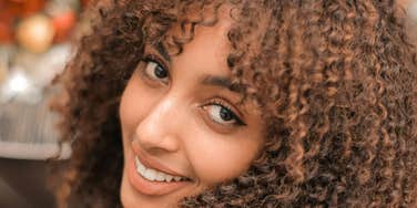 Woman gest excited about life again.