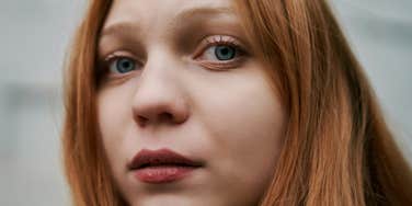 Woman has a Cinderella Complex.