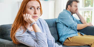 unhappy wife feeling regretful of her decisions in marriage