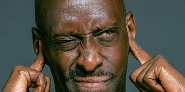 Sound makes a person lose their mind.