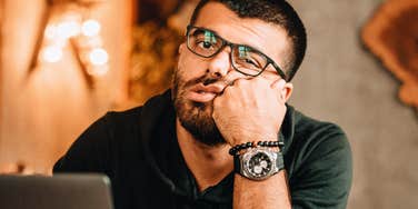 Person who has no idea what to do. 