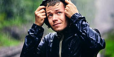 The universe letting person know they are off track. 