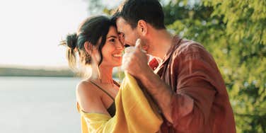 Married couple reconnecting through a simple bonding activity, symbolizing how shared experiences and quality time can repair even the most stressed marriages, according to relationship research.