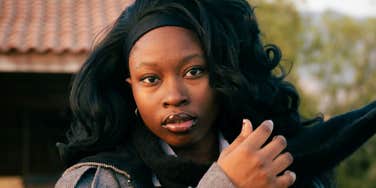 Woman blocks her own happiness.