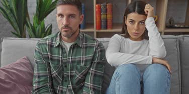 distant couple lacking physical intimacy