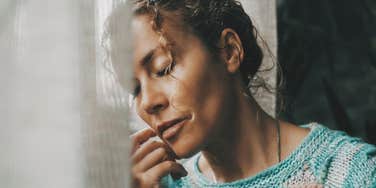 woman exhausted from too many responsibilities 