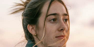 Woman slows down living.