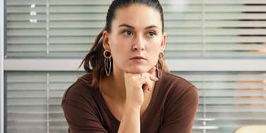 Woman making mistakes that cause her to lose out on dream jobs