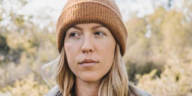 Woman doesn't feel safe in relationship.