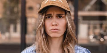 woman feeling annoyed with everyone in her life