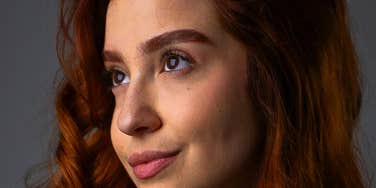 Woman has photographic mind.