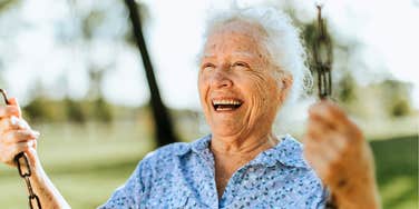 graceful older woman radiating confidence and ease, illustrating the habits people release as they age beautifully and step into a more authentic, lighter life