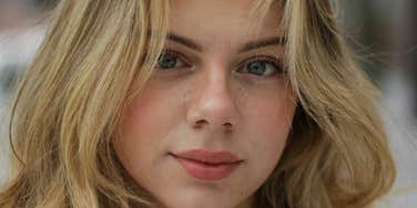 Woman lives a meaningful life.