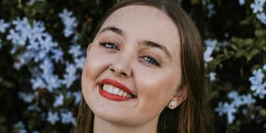 Dating habits change woman's life.