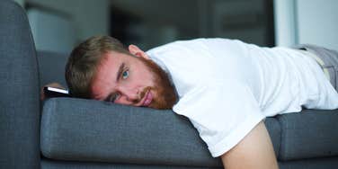 husbands who claim to sleep better on the couch usually feel these things they'll never admit