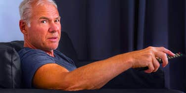 If Your Dad Always Has The TV On, He's Avoiding These Fears