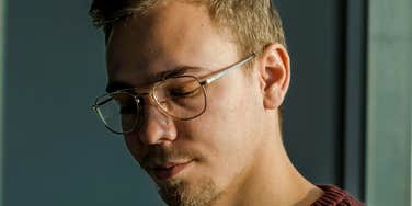 Insecure man slips up.