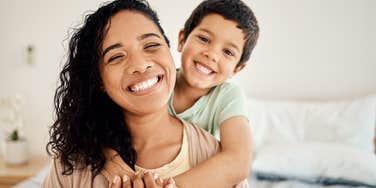 Mom Shows How She's Training Son To Be A Good Husband