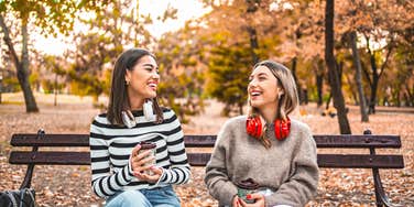 friends talking with each other