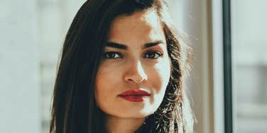 Woman is a respected boss who has deep trust.