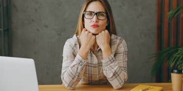 incompetent office worker slacking off on the job