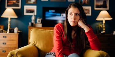 woman who is annoyed with current trends