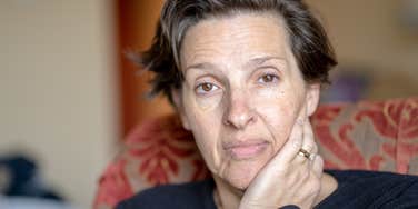 older sad pensive woman learning lessons too late in life