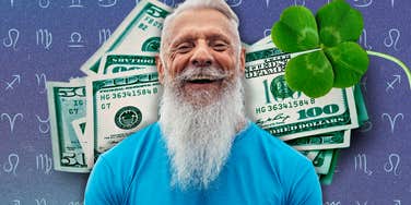 zodiac signs abundance luck January 1 2026