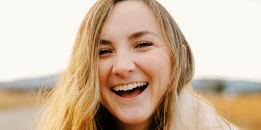 Woman is going to have a great day.