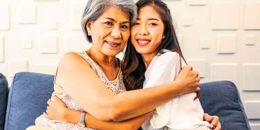 Baby boomer grandma and Gen Z woman share habits that are good for you