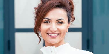 Woman is serious about doing things differently.