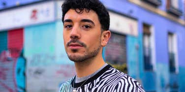 emotionally stunted man who avoids responsibility staring seriously