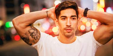  if a man does these subtle things he probably isn't as confident as he seems 