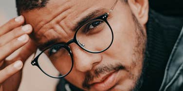 Man hides his insecurities.