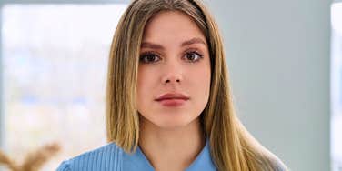 serious woman losing friends over time because of her attitude