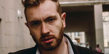 man who lacks empathy about to start a conversation