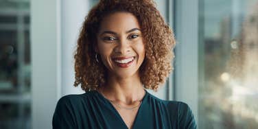 confident businesswoman