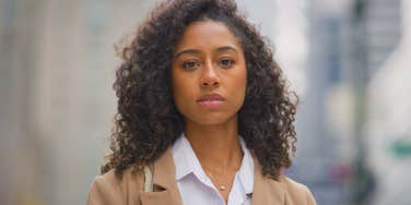 highly intelligent woman with anxiety