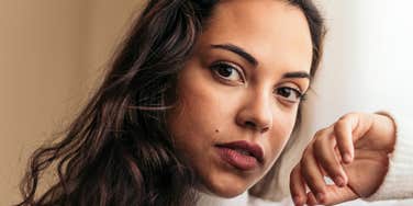 sad exhausted woman who does too much for others