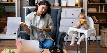 job failing working mom