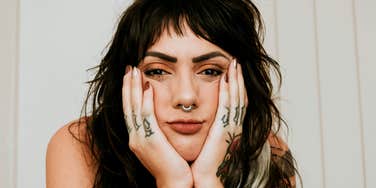 Woman who has lost all motivation in her life. 