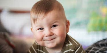 smiling baby
