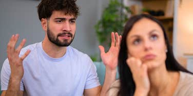 manipulative husband gaslighting wife at home