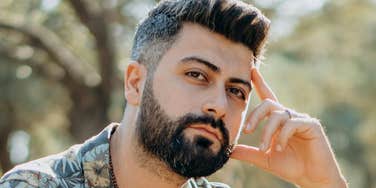 Man is deeply insecure.